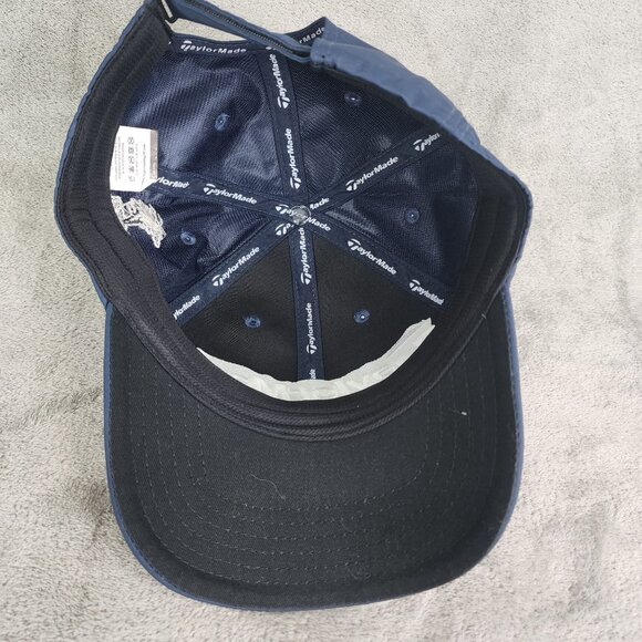 Blue TaylorMade Pebble Beach Invitational Baseball Cap Hat - Picture 9 of 10